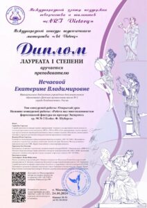 Международный конкурс педагогического мастерства "Art victory"